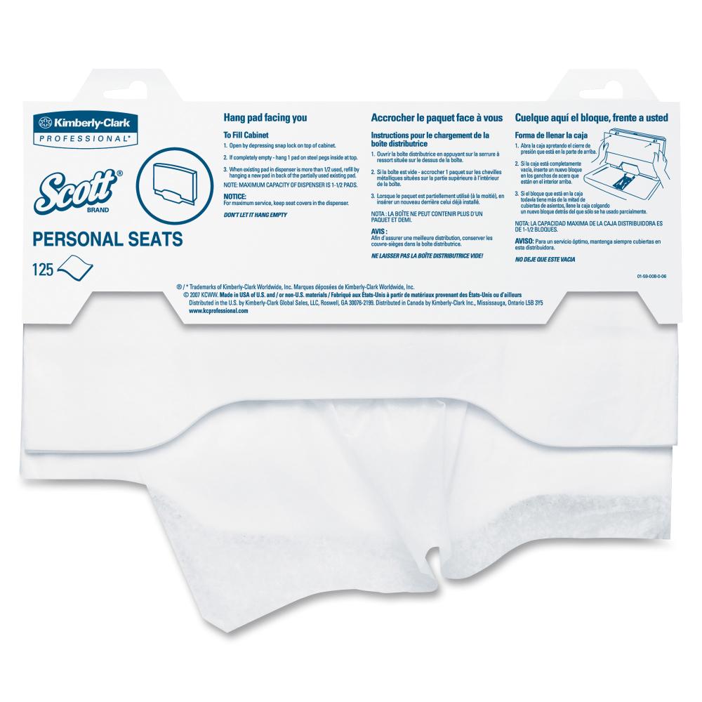SEAT COVER TOILET 24PK/3000/CT